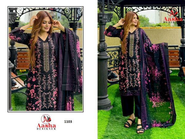 AASHA DESIGNER 1103 RIWAYAT PREMIUM SUITS