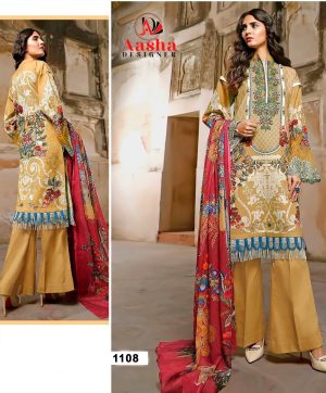 AASHA DESIGNER 1108 PAKISTANI SUITS IN INDIA