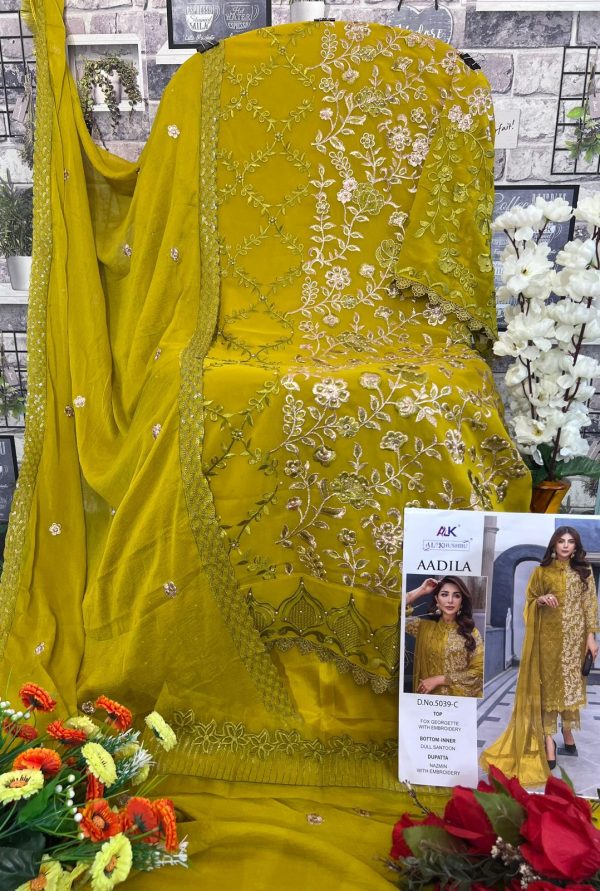 AL KHUSHBU ALK 5039 C AADILA PAKISTANI SUITS