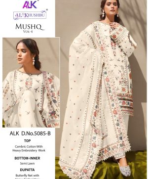 AL KHUSHBU ALK 5085 B MUSHQ VOL 4 SALWAR SUITS