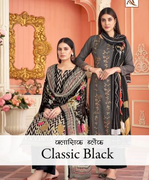 ALOK SUIT CLASSIC BLACK WHOLESALE