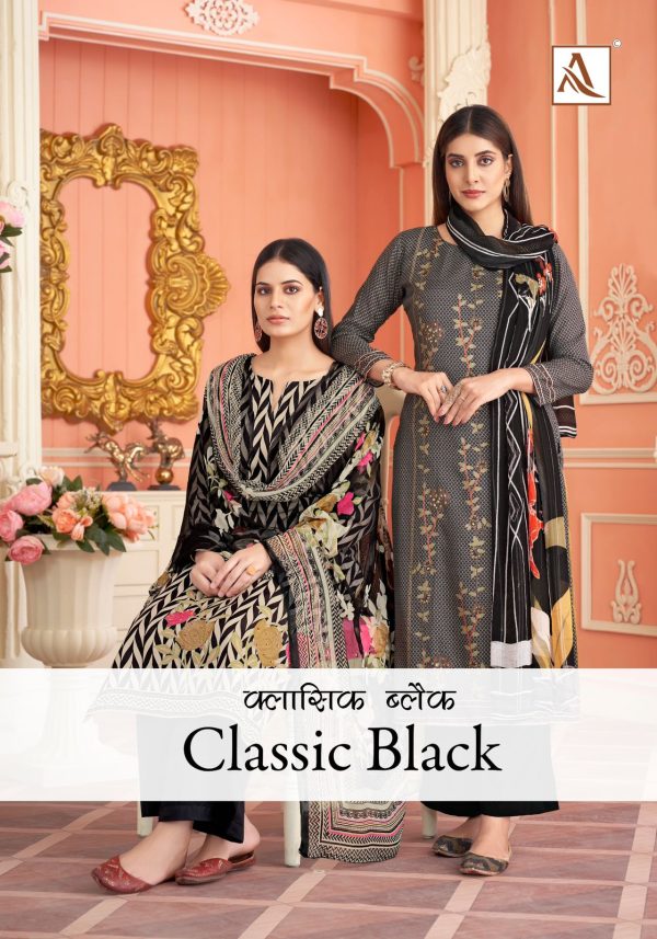 ALOK SUIT CLASSIC BLACK WHOLESALE