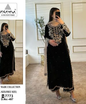 ANAMSA 487 READYMADE PAKISTANI SUITS