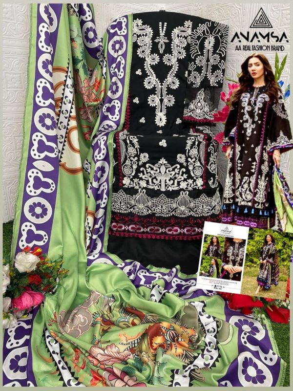 ANAMSA 493 PAKISTANI SUITS WHOLESALE