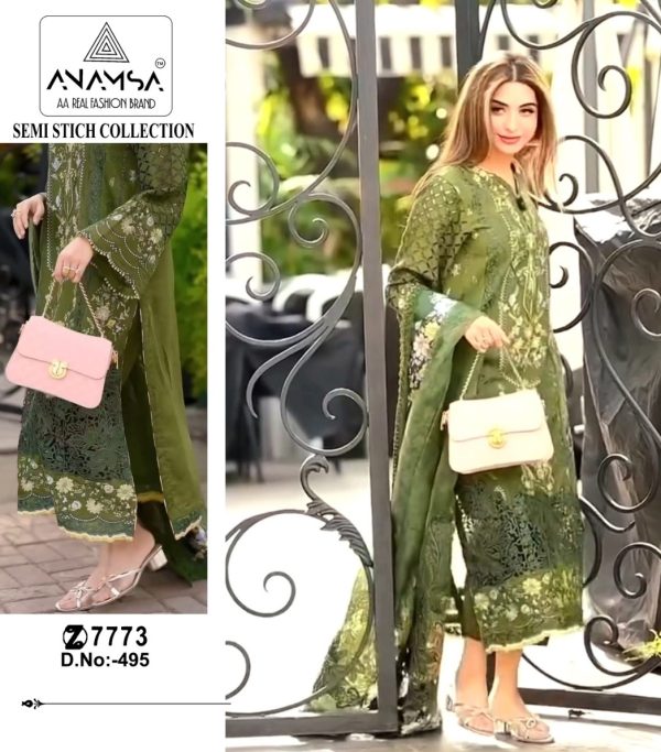 ANAMSA 495 SALWAR SUITS WHOLESALE IN INDIA