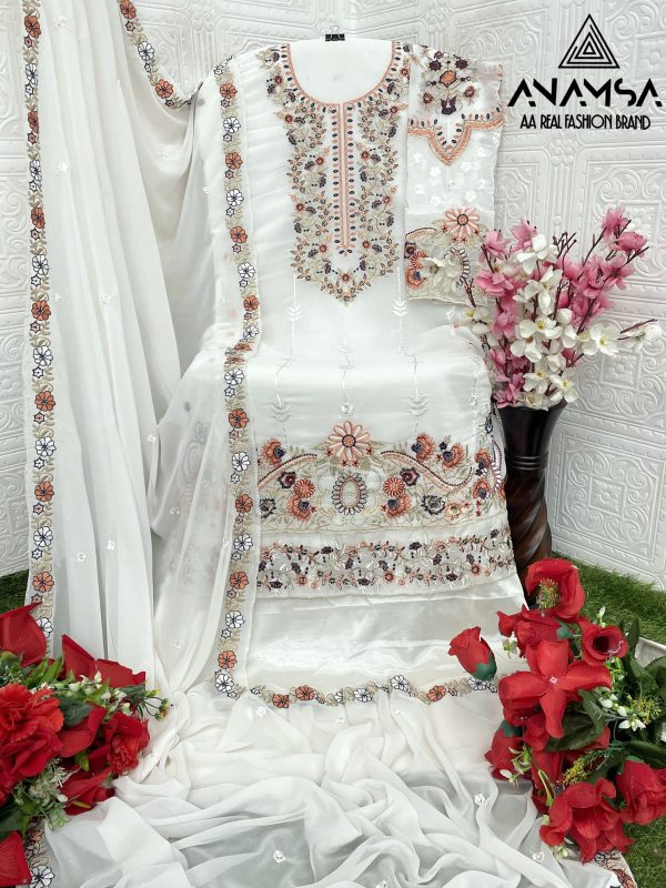 ANAMSA 502 PAKISTANI SUITS WHOLESALE