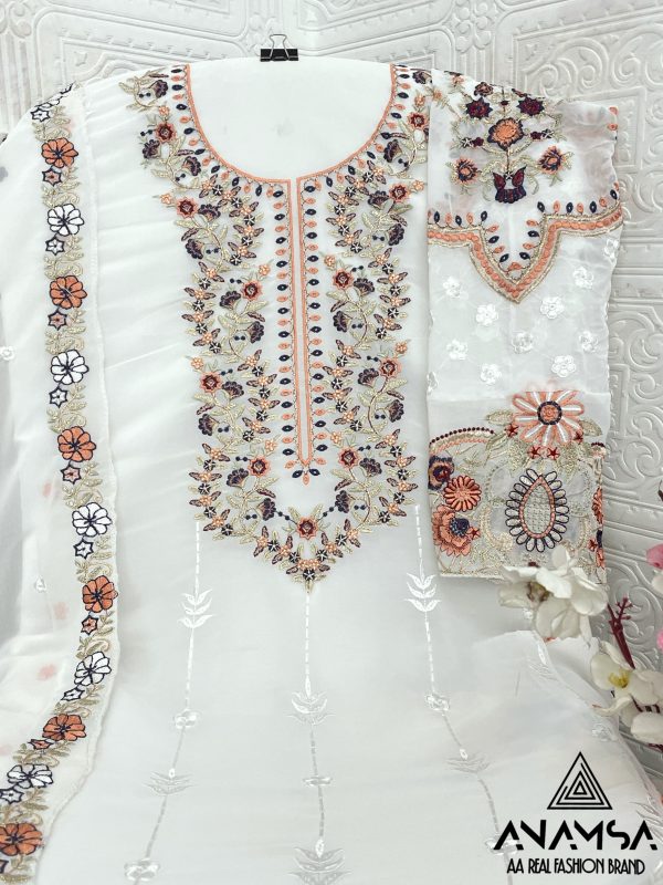 ANAMSA 502 PAKISTANI SUITS WHOLESALE