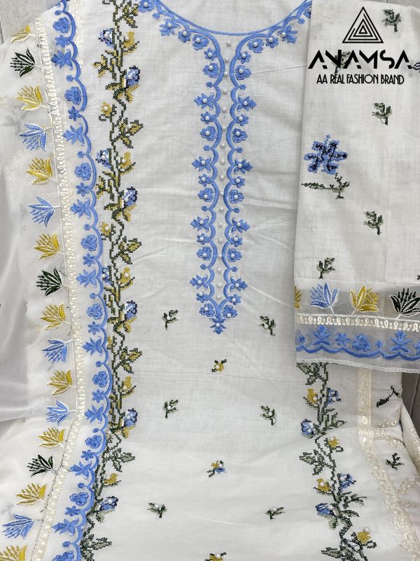 ANAMSA 508 PAKISTANI SALWAR SUITS