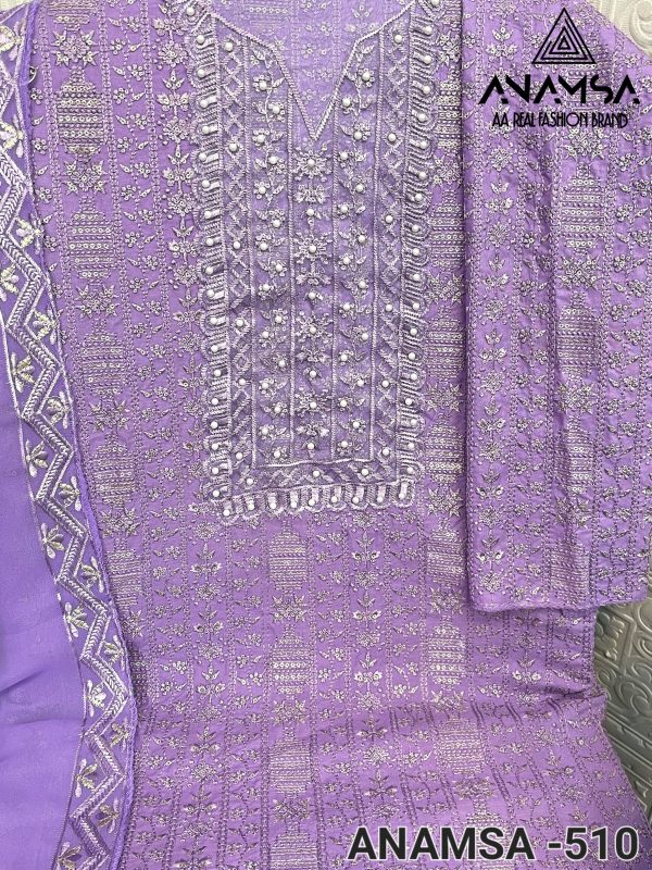 ANAMSA 510 PAKISTANI SUITS WHOLESALE IN INDIA