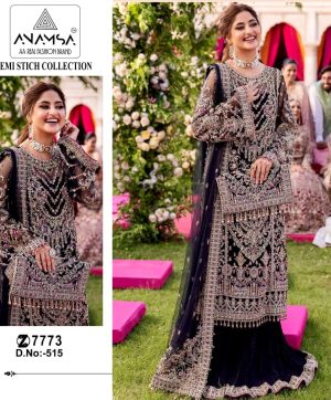 ANAMSA 515 PAKISTANI SUITS WHOLESALE