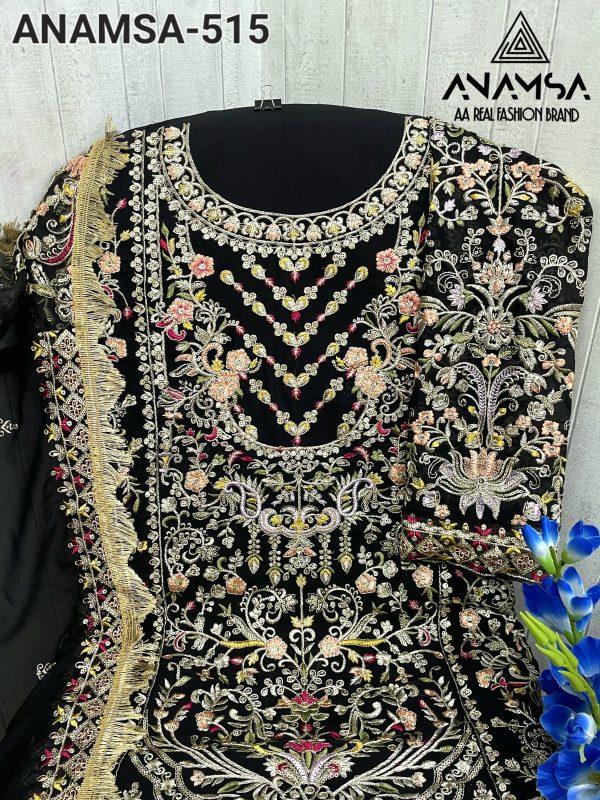 ANAMSA 515 PAKISTANI SUITS WHOLESALE