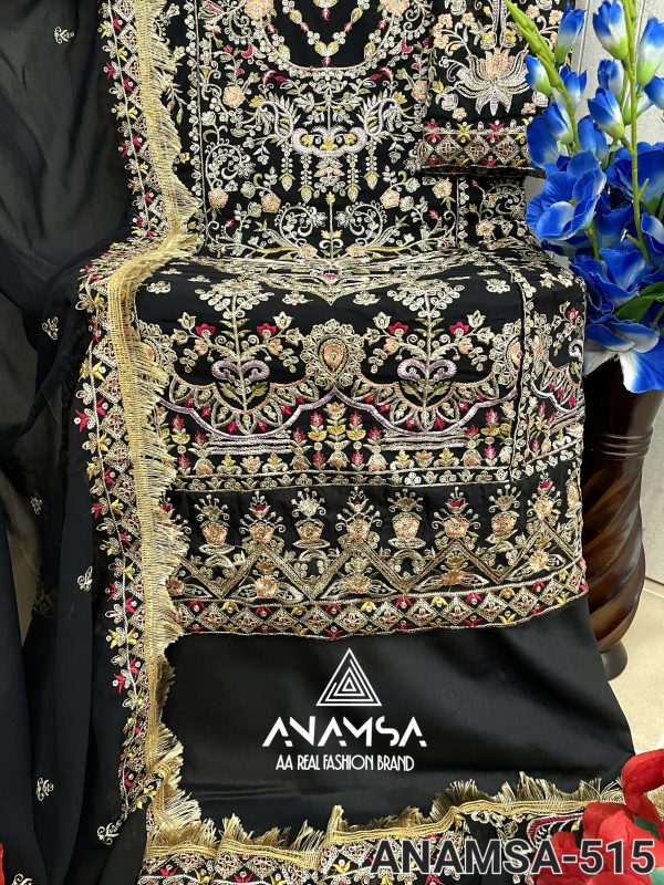 ANAMSA 515 PAKISTANI SUITS WHOLESALE