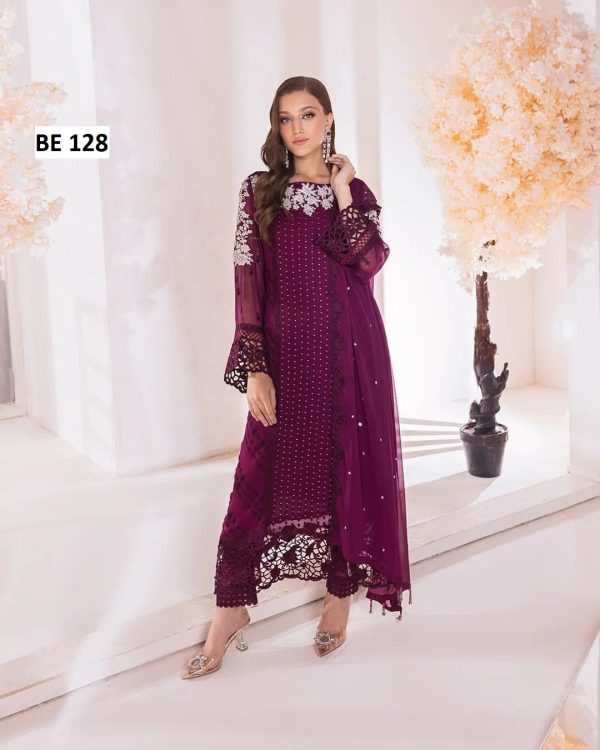 BE 128 A DESIGNER SALWAR SUITS WHOLESALE