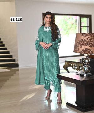 BE 128 C DESIGNER SALWAR SUITS WHOLESALE