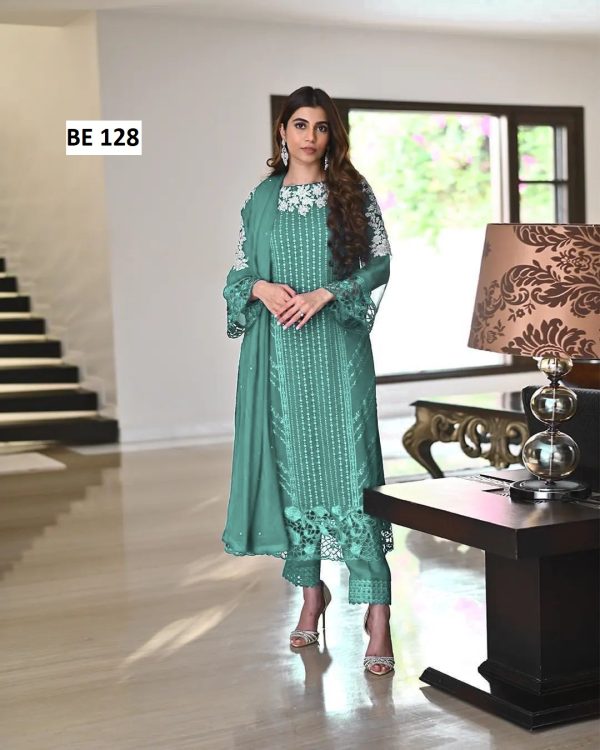 BE 128 C DESIGNER SALWAR SUITS WHOLESALE