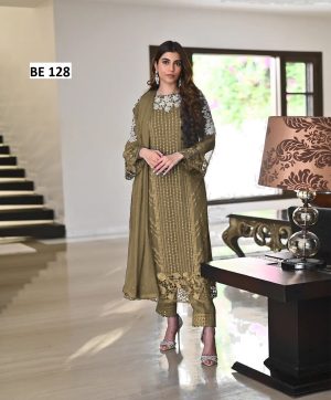 BE 128 D DESIGNER SALWAR SUITS WHOLESALE