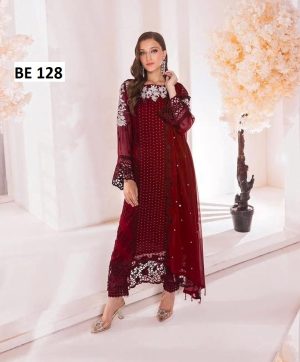 BE 128 H DESIGNER SALWAR SUITS WHOLESALE