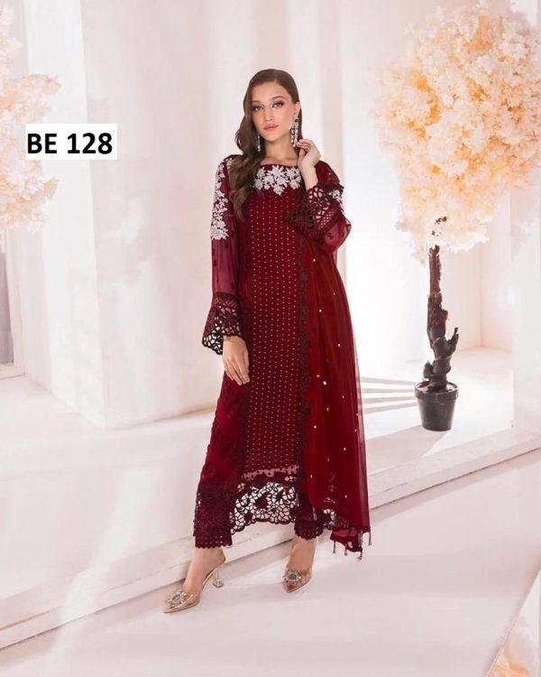 BE 128 H DESIGNER SALWAR SUITS WHOLESALE