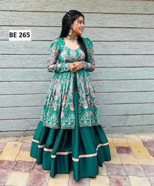 BE 265 C DESIGNER TOP LEHENGA WHOLESALE