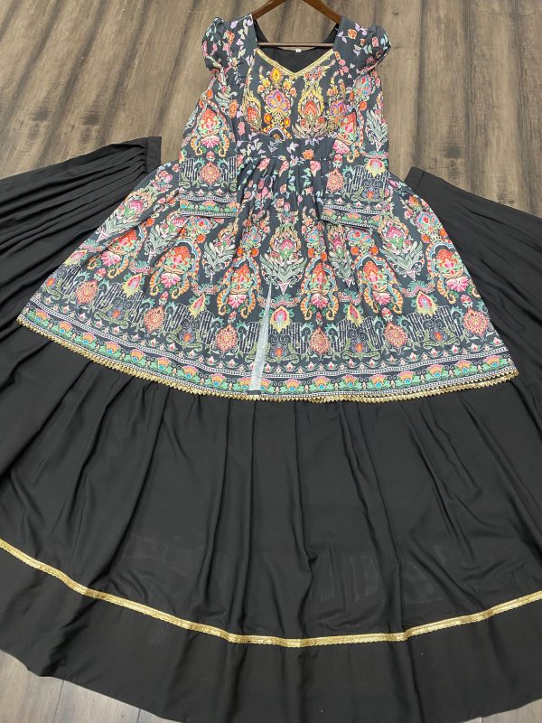 BE 265 D DESIGNER TOP LEHENGA WHOLESALE