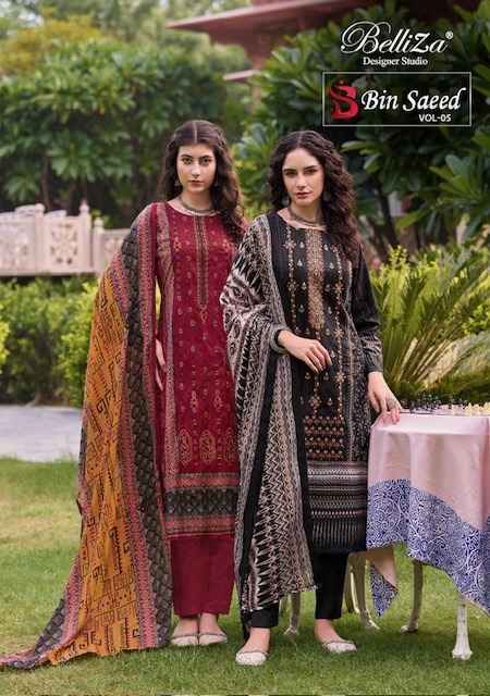 BELLIZA DESIGNER BIN SAEED VOL 5 WHOLESALE