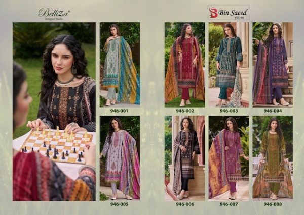 BELLIZA DESIGNER BIN SAEED VOL 5 WHOLESALE