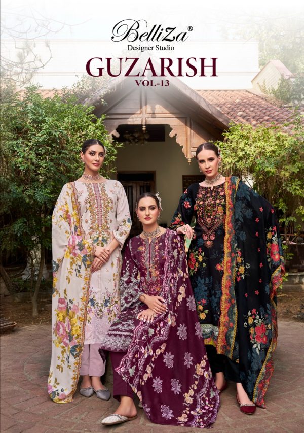 BELLIZA DESIGNER GUZARISH VOL 13 WHOLESALE