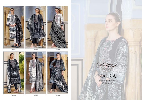 BELLIZA DESIGNER NAIRA BLACK & WHITE EDITION 3