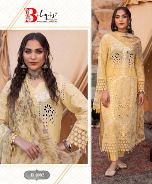 BILQIS B 1002 COTTON SUITS WHOLESALE