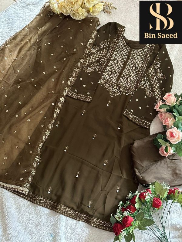 BIN SAEED 01 PAKISTANI SALWAR SUITS WHOLESALE