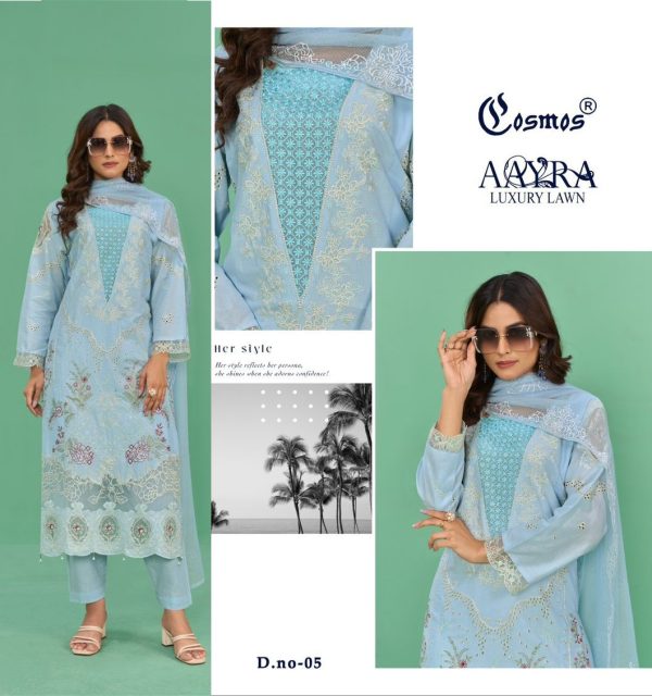 COSMOS AAYRA 05 A READYMADE PAKISTANI SUITS