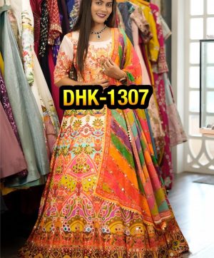 DHK 1307 DESIGNER GOWN WHOLESALE