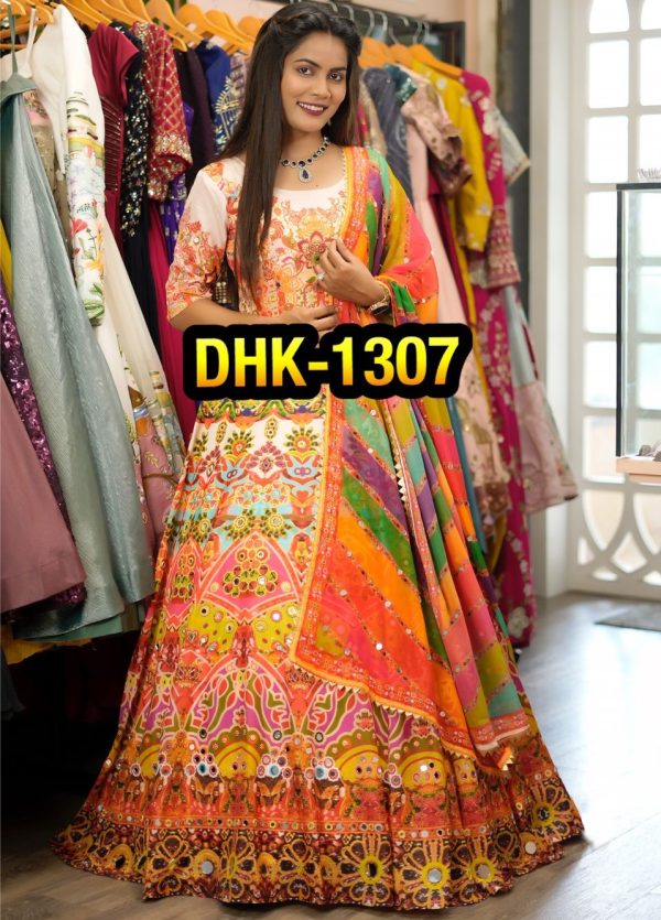 DHK 1307 DESIGNER GOWN WHOLESALE