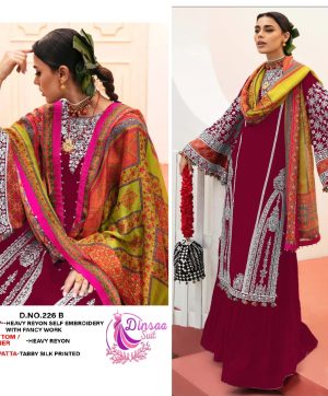 DINSAA SUIT 226 B SALWAR SUITS WHOLESALE