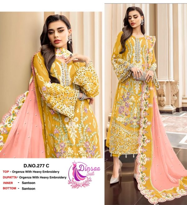 DINSAA SUIT 277 C PAKISTANI SUITS IN INDIA