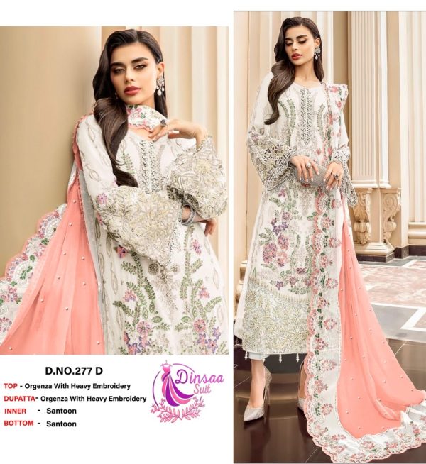 DINSAA SUIT 277 D PAKISTANI SUITS IN INDIA