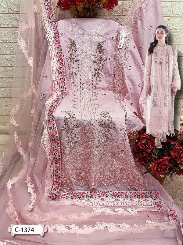 FEPIC C 1374 ROSEMEEN PAKISTANI SUITS IN INDIA