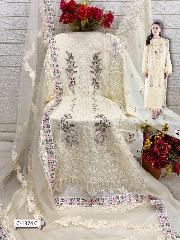 FEPIC C 1374 ROSEMEEN PAKISTANI SUITS IN INDIA