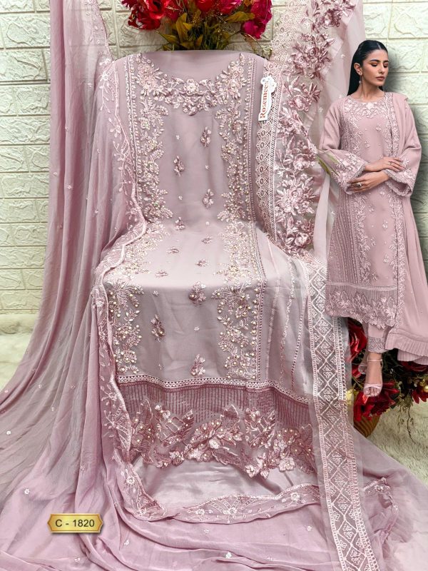 FEPIC C 1820 ROSEMEEN PAKISTANI SUITS