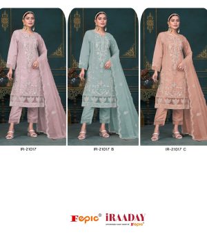 FEPIC IR 21017 IRAADAY PAKISTANI SUITS IN INDIA