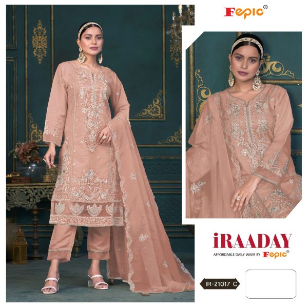 FEPIC IR 21017 IRAADAY PAKISTANI SUITS IN INDIA