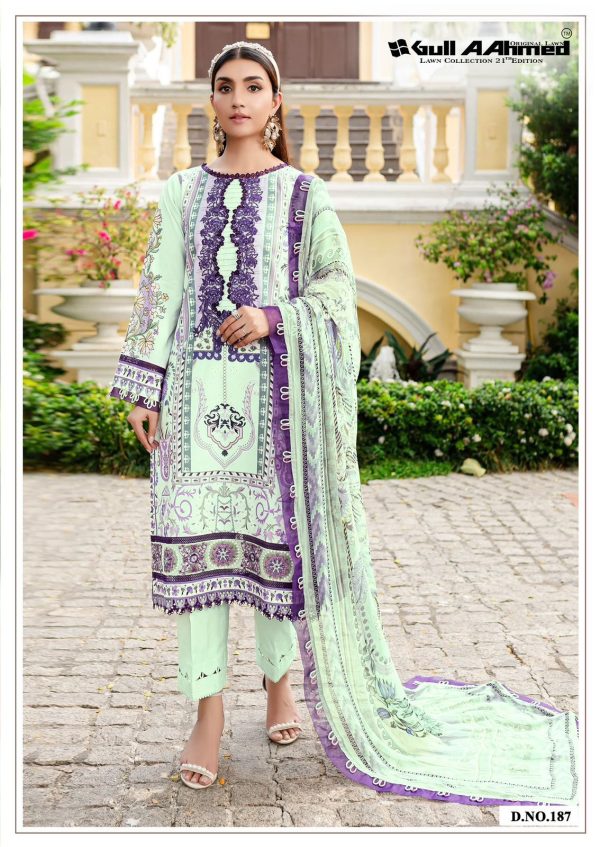 GULL AAHMED VOL 21 LAWN COLLECTION WHOLESALE