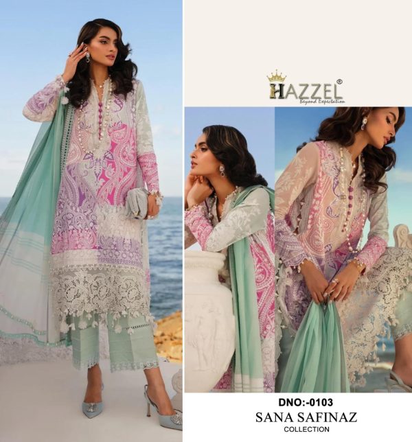 HAZZEL 0103 SANA SAFINAZ COTTON SUITS