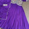 HK 1616 A DESIGNER GOWN WHOLESALE IN INDIA