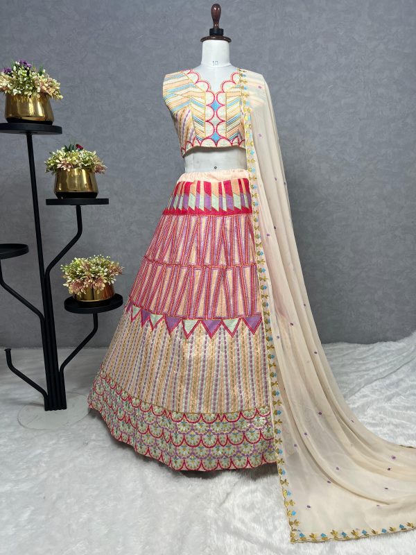 HK 1660 DESIGNER LEHENGA CHOLI WHOLESALE