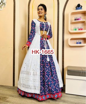 HK 1665 DESIGNER LEHENGA CHOLI WHOLESALE