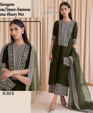 HOOR TEX H 210 E PAKISTANI SUITS IN INDIA