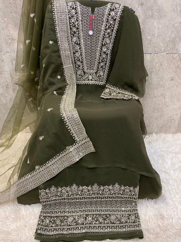 HOOR TEX H 210 E PAKISTANI SUITS IN INDIA