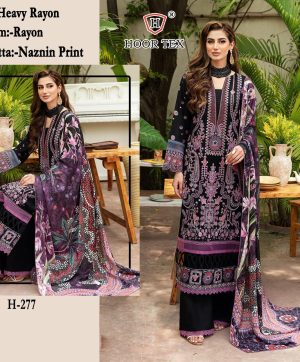 HOOR TEX H 277 PAKISTANI SUITS IN INDIA