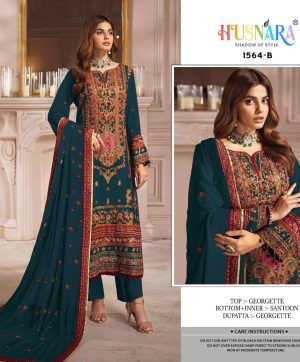 HUSNARA 1564 B PAKISTANI SALWAR SUITS